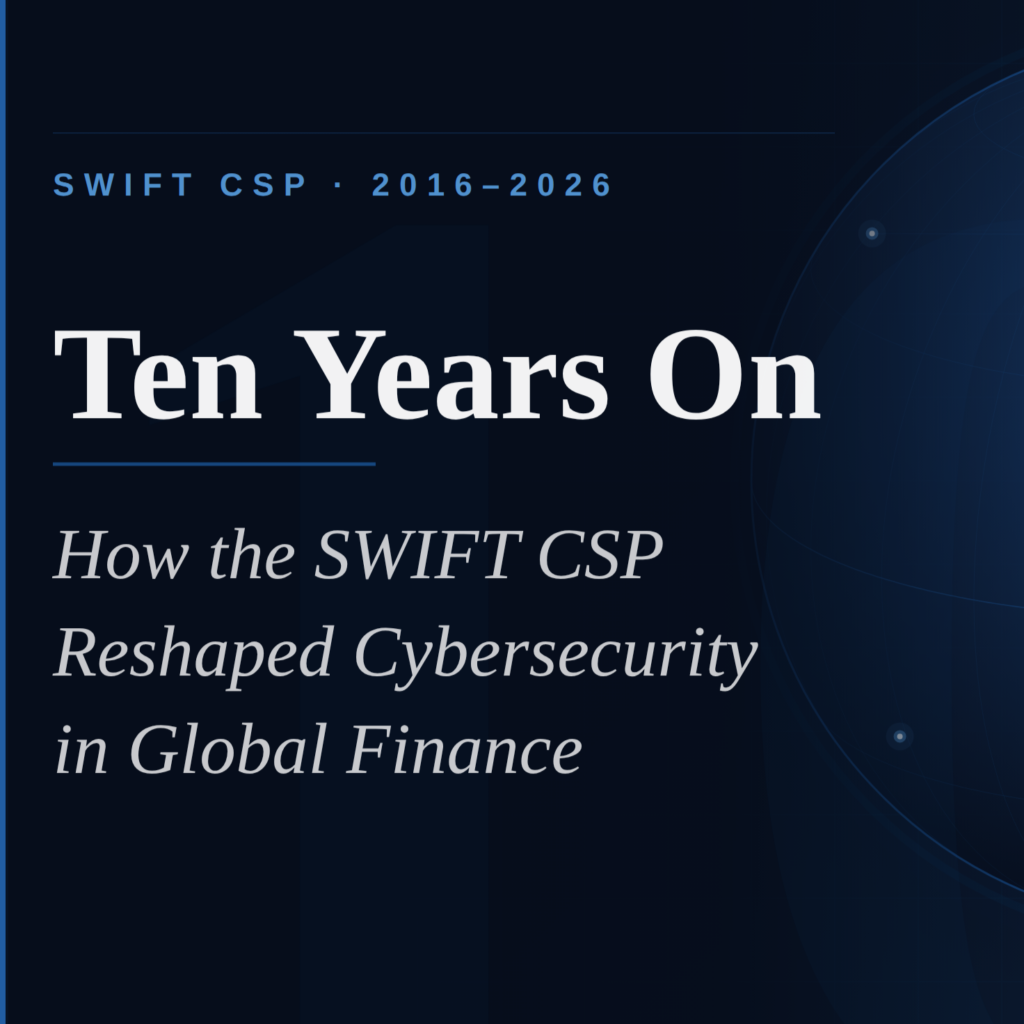 Ten Years On: How the SWIFT CSP Reshaped Cybersecurity in Global Finance