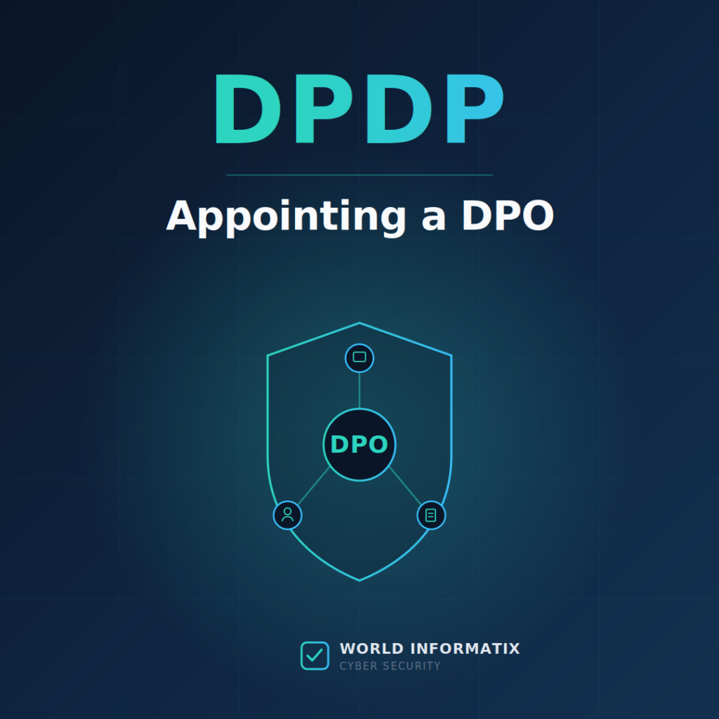 Appointing a Data Protecting Officer DPO for DPDP India Act